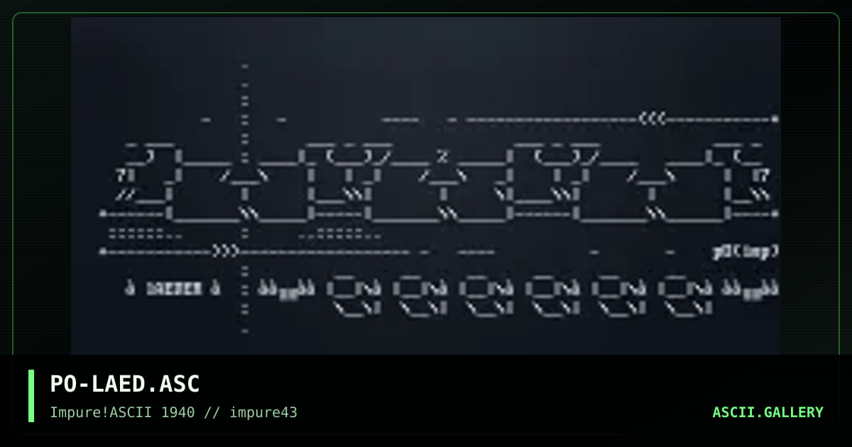 PO-LAED.ASC, by pogue, 2003