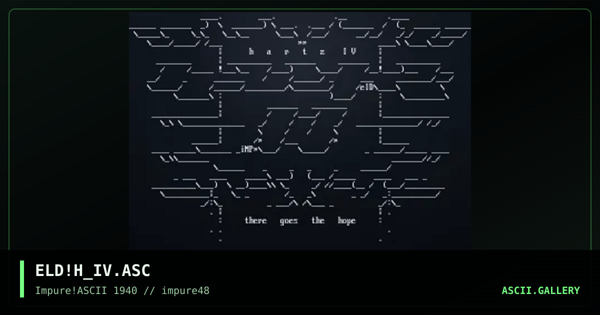 ELD!H_IV.ASC, by elend, 2004