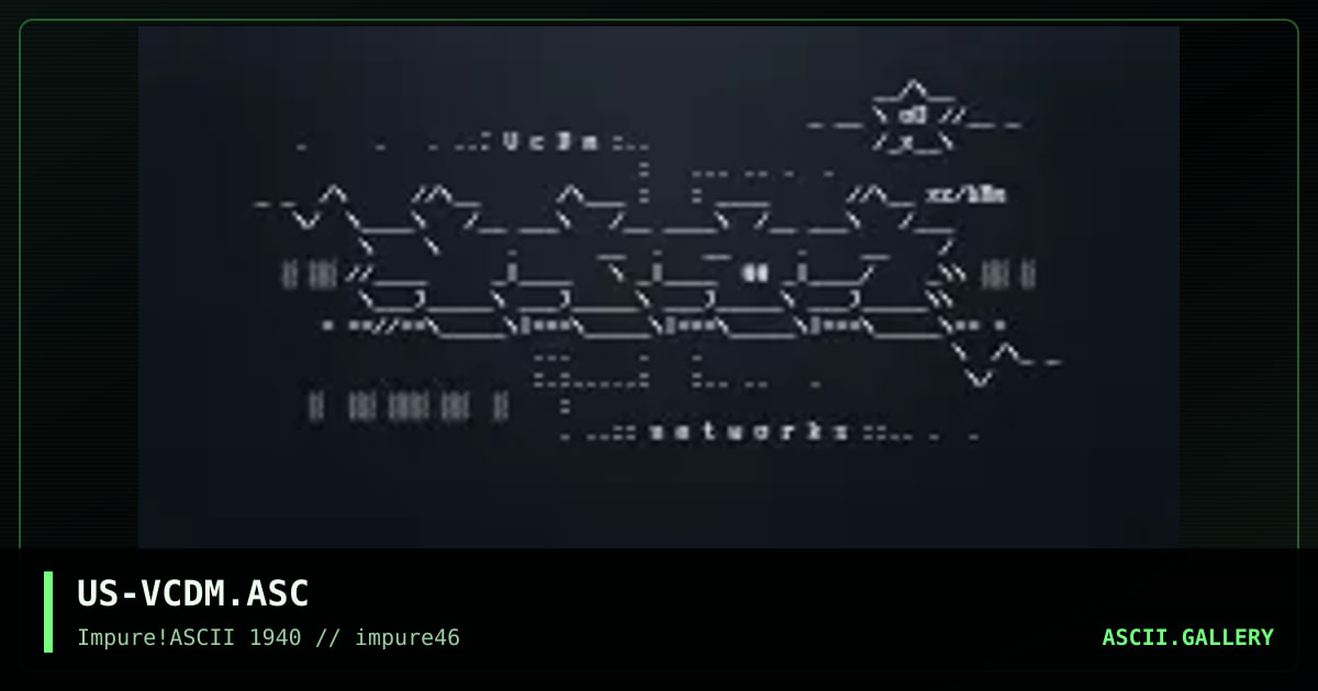 US-VCDM.ASC, by xzip, barium, 2004