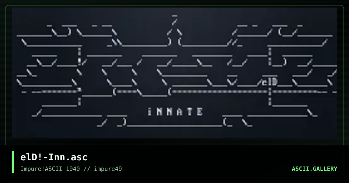 elD!-Inn.asc, by elend, 2004