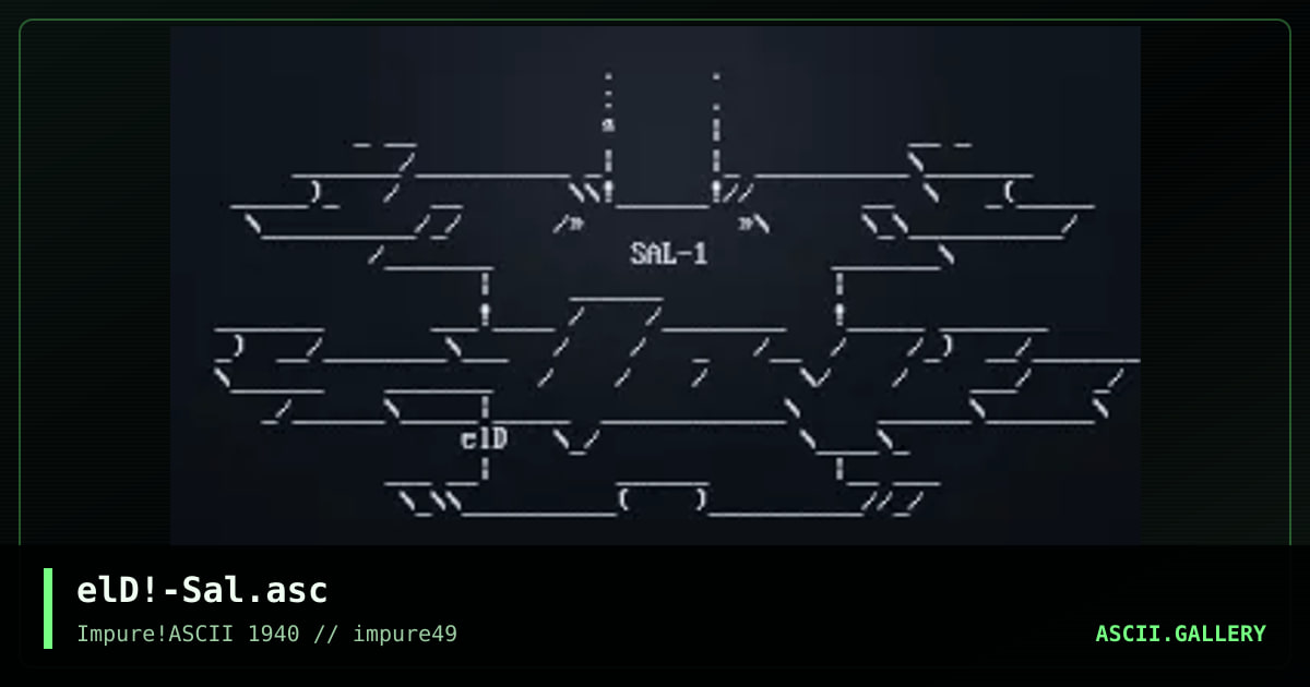 elD!-Sal.asc, by elend, 2004