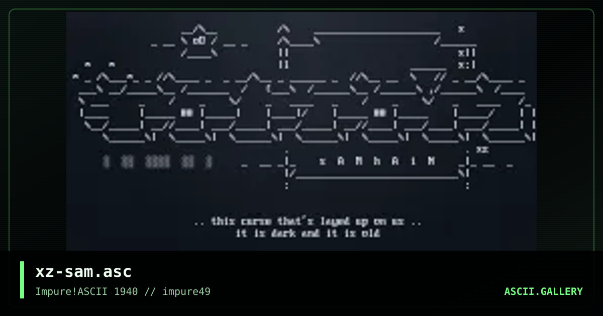 xz-sam.asc, by xzip, 2004