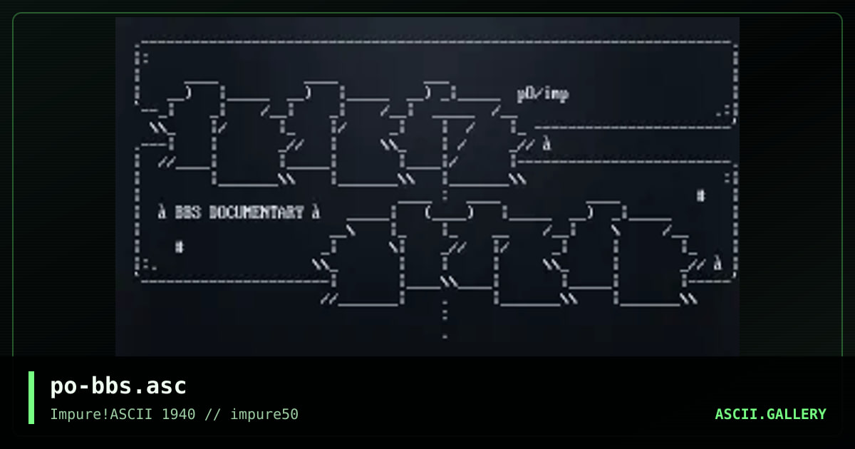 po-bbs.asc, by pogue, 2004
