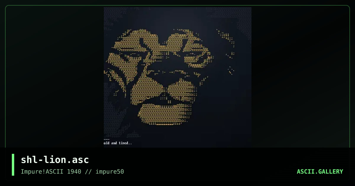 shl-lion.asc, by shadow lord, 2004