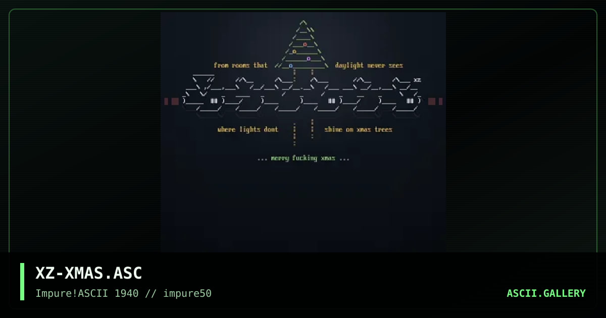 XZ-XMAS.ASC, by xzip, 2004