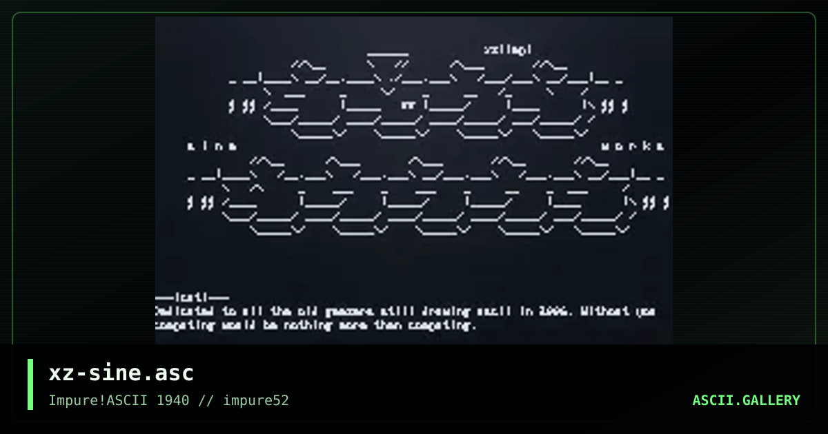 xz-sine.asc, by xzip, 2006