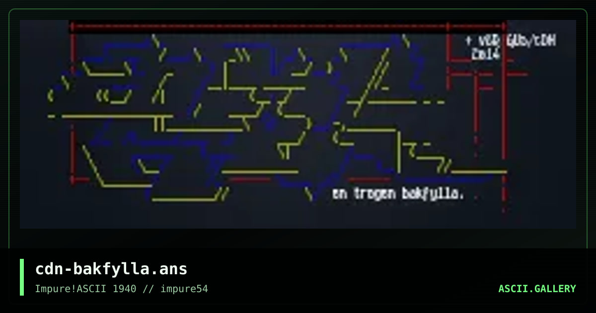 cdn-bakfylla.ans, by curdon, 2014