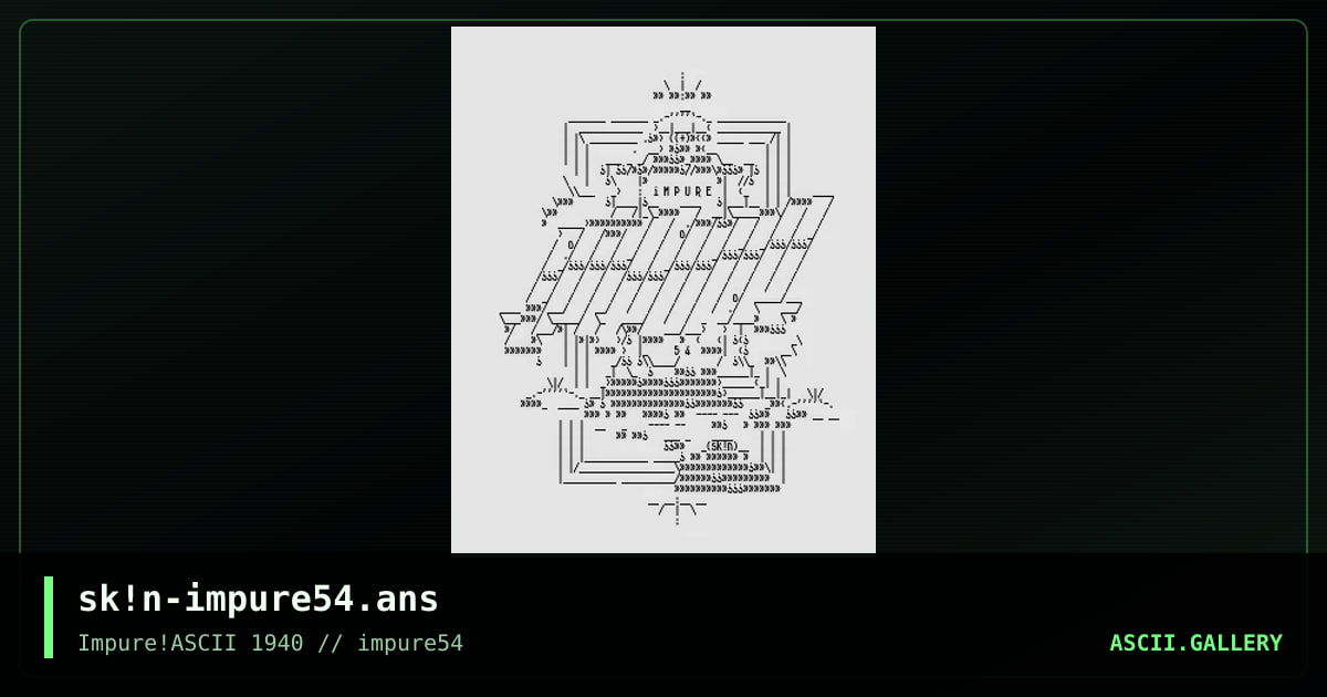 sk!n-impure54.ans, by skin, 2014