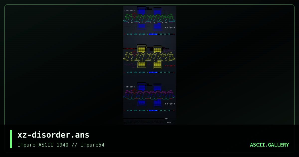 xz-disorder.ans, by xzip, 2014