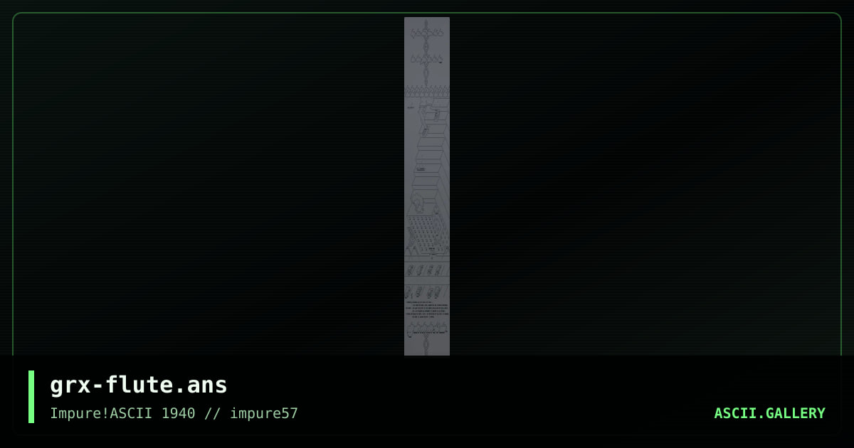 grx-flute.ans, by grmmxi, 2015