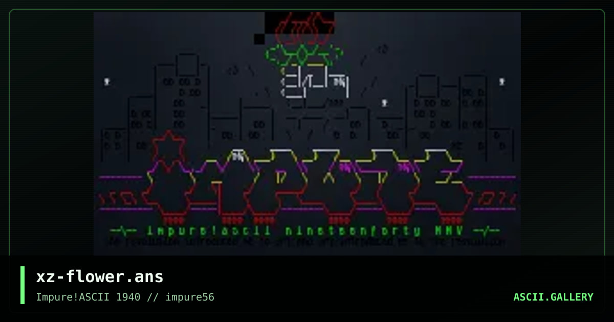 xz-flower.ans, by xzip, 2015