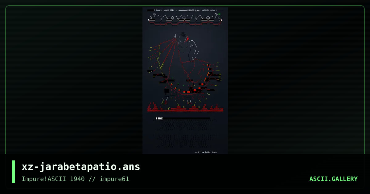 xz-jarabetapatio.ans, by xzip, 2016