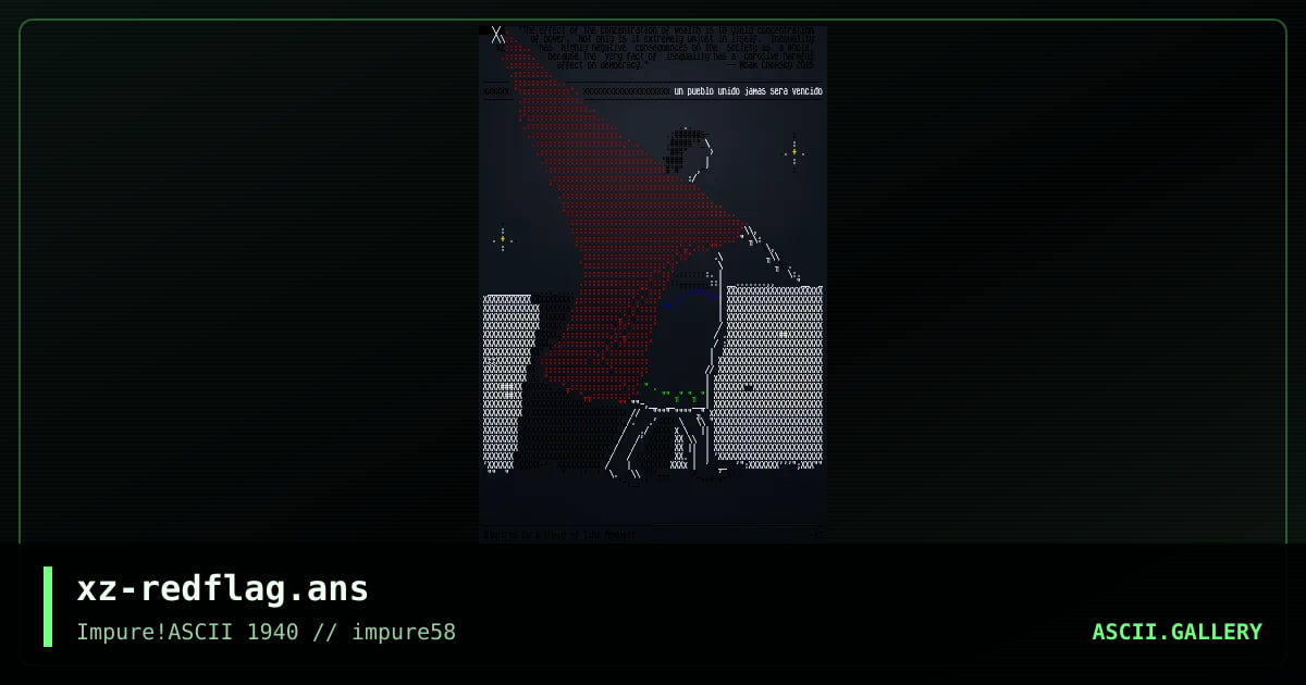 xz-redflag.ans, by xzip, 2015