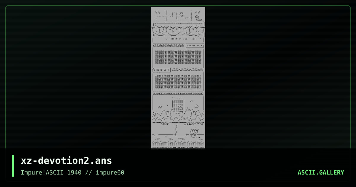 xz-devotion2.ans, by xzip, 2016