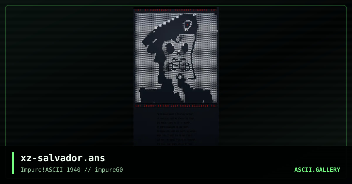 xz-salvador.ans, by xzip, 2016