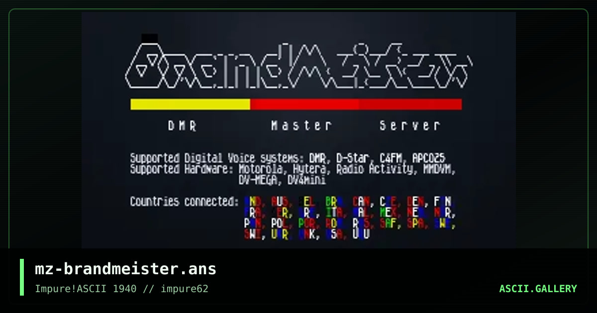 mz-brandmeister.ans, by maze, 2016