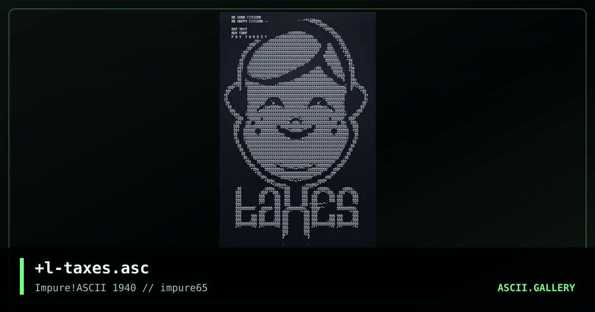 +l-taxes.asc, by 2o, 2017
