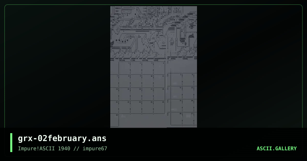February, by grmmxi, 2017
