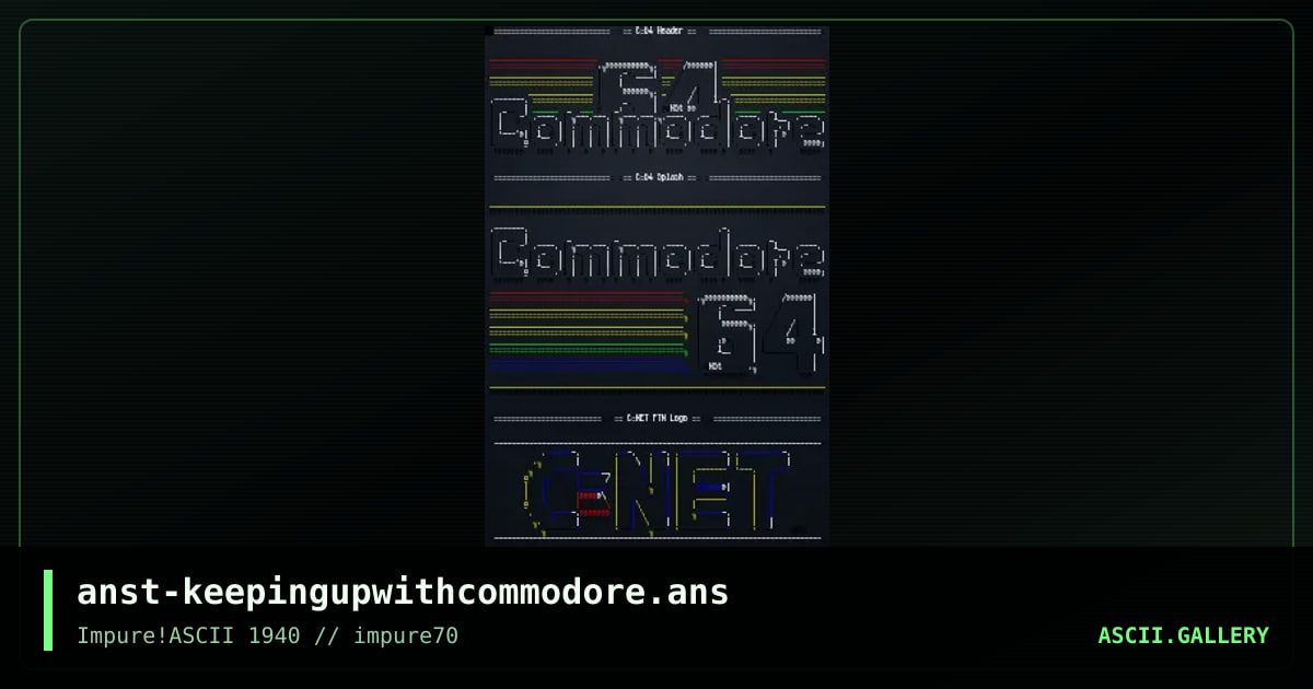 anst-keepingupwithcommodore.ans, by anachronist, 2018