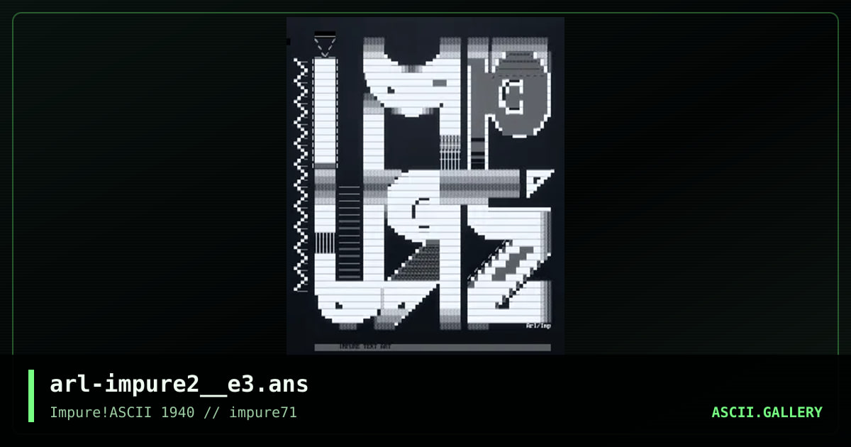 arl-impure2__e3.ans, by arlequin, 2018