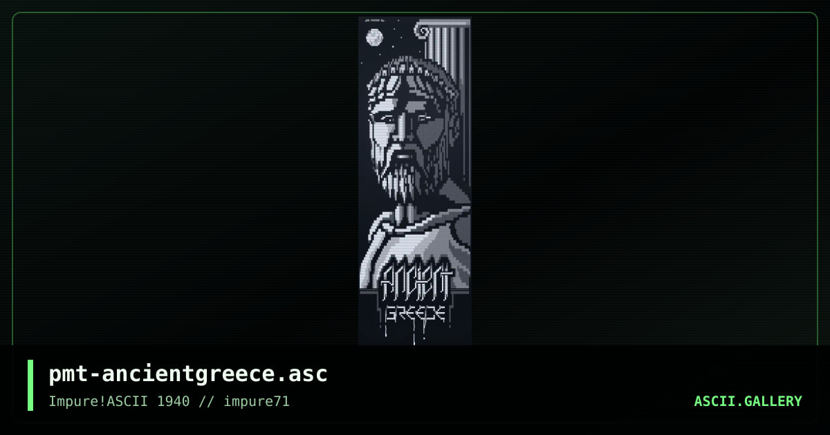 pmt-ancientgreece.asc, by prismate, 2018