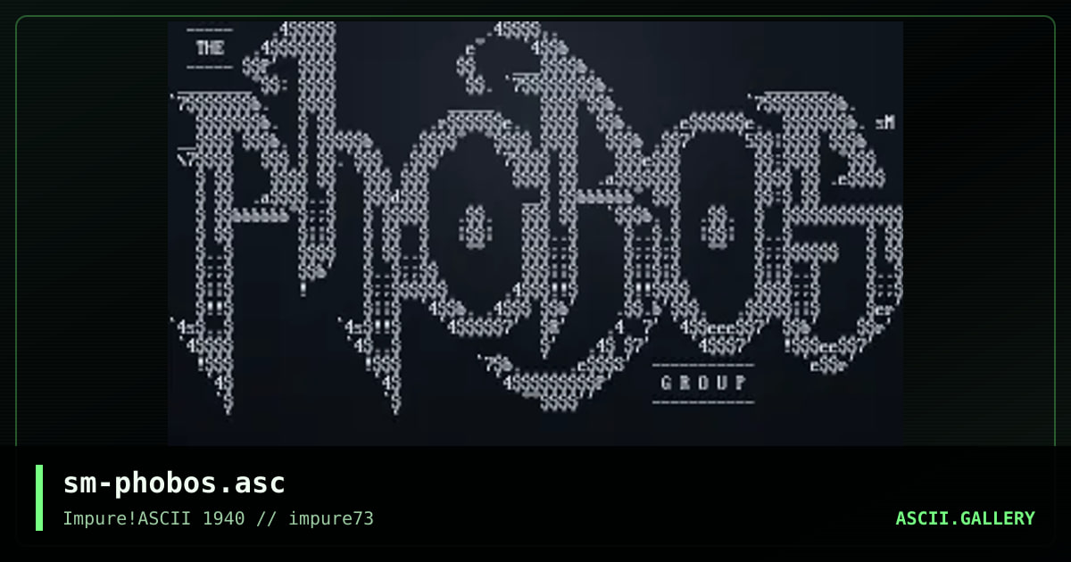 sm-phobos.asc, by smooth, 2019