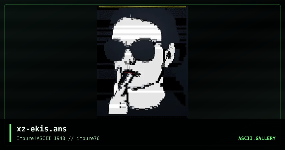 xz-ekis.ans, by hellbeard, 2020