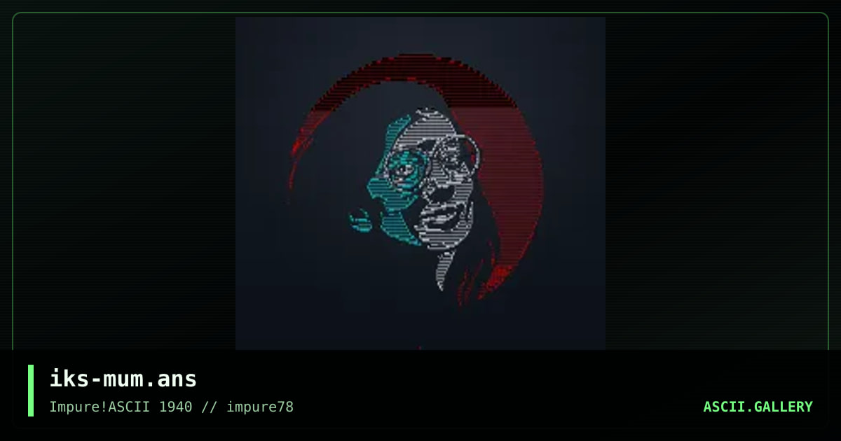 iks-mum.ans, by iks, 2020