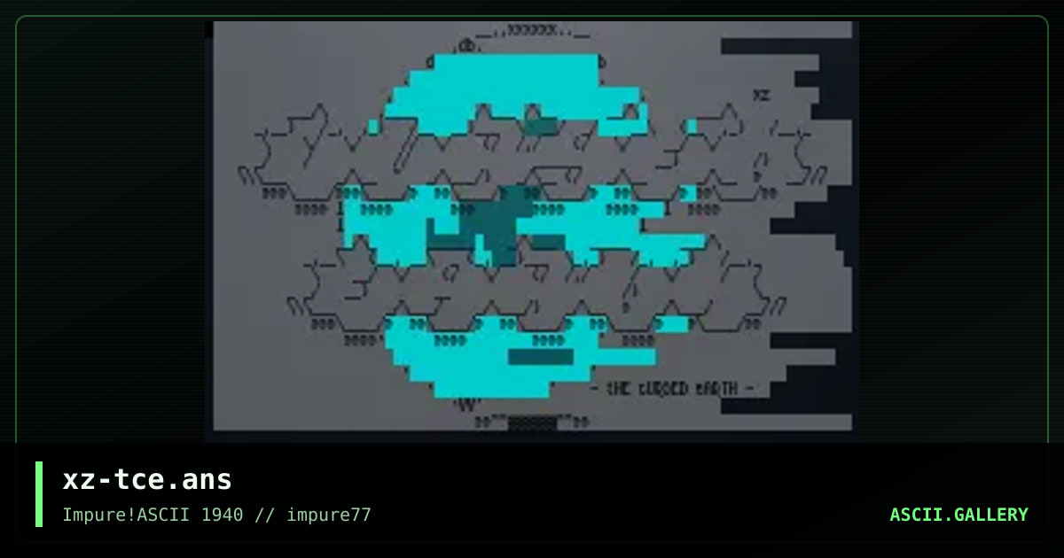 xz-tce.ans, by hellbeard, 2020