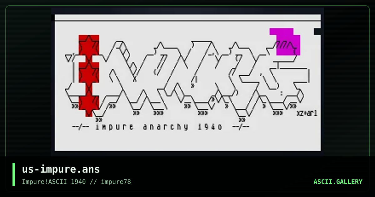 us-impure.ans, by hellbeard, arlequin, 2020