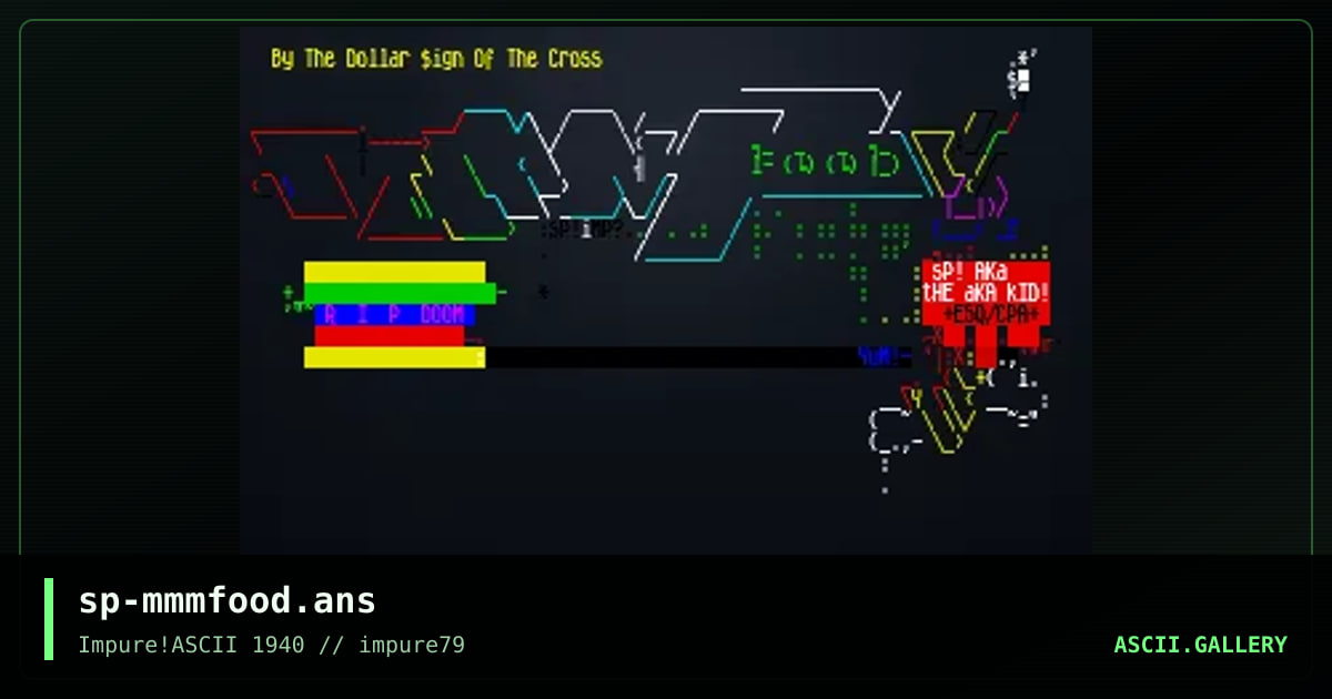 mmm... food (RIP DOOM), by spinsane, 2021