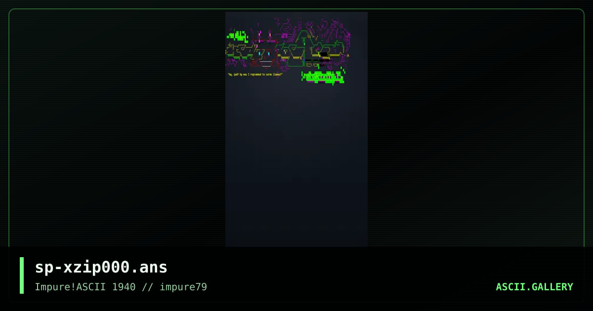 xzip / hellbeard, by spinsane, 2021