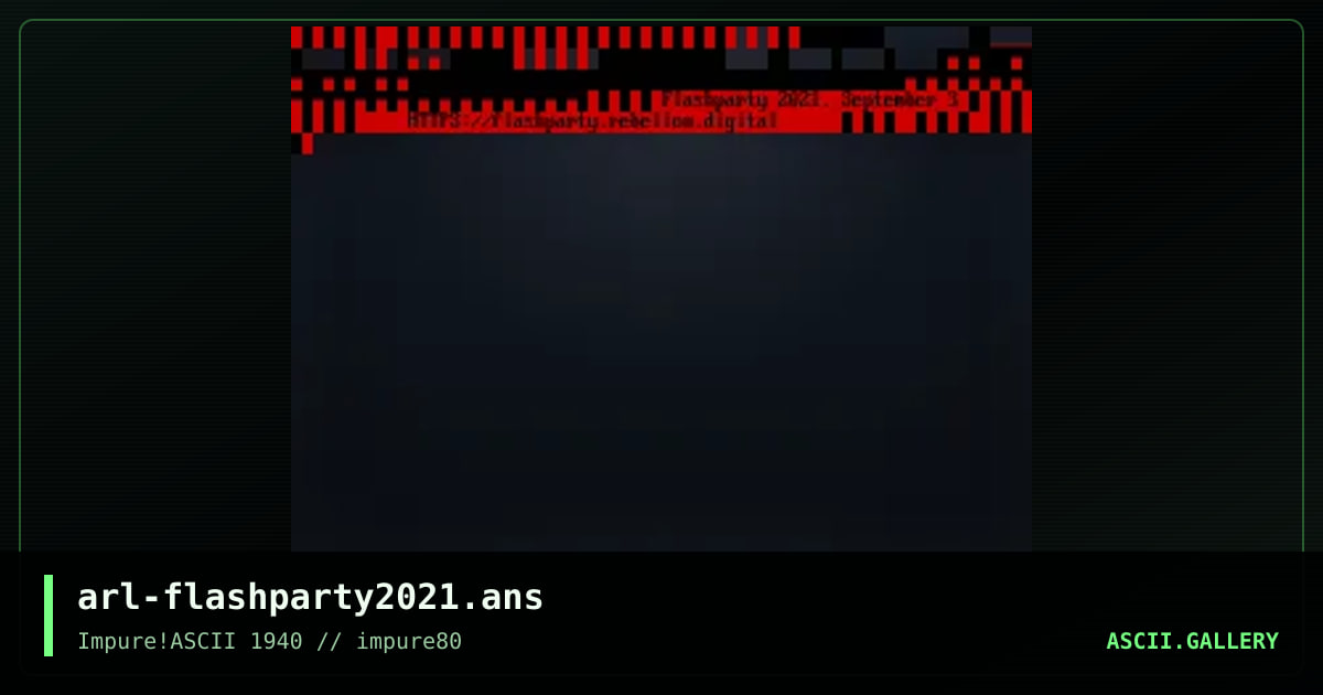 arl-flashparty2021.ans, by arlequin, 2021
