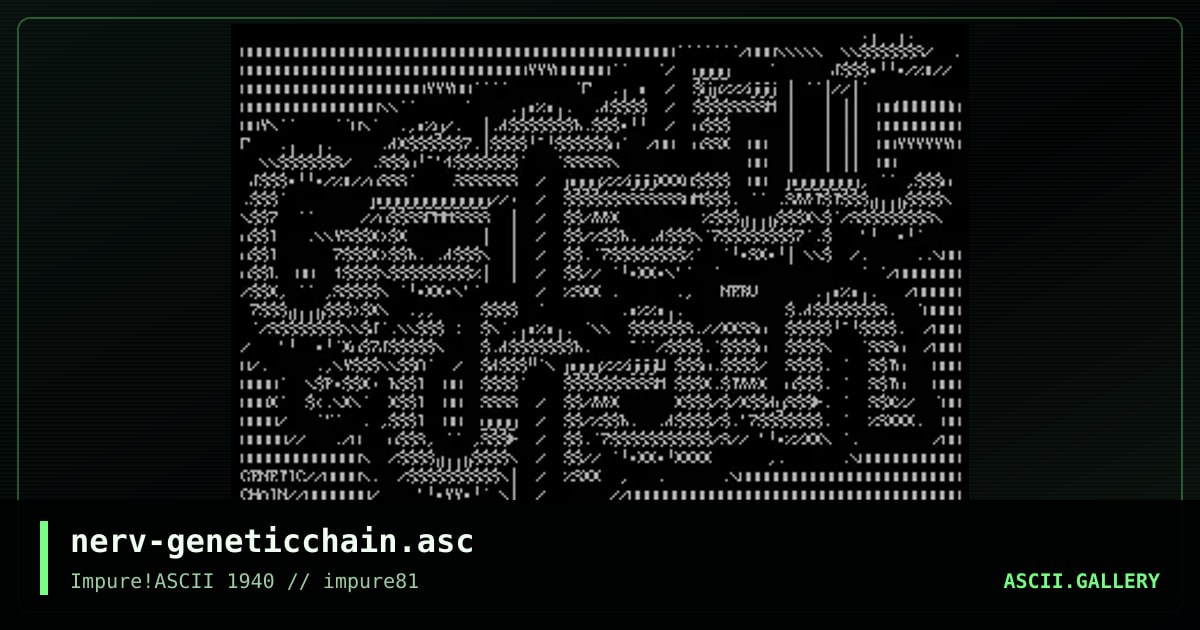nerv-geneticchain.asc, by nerv, 2022