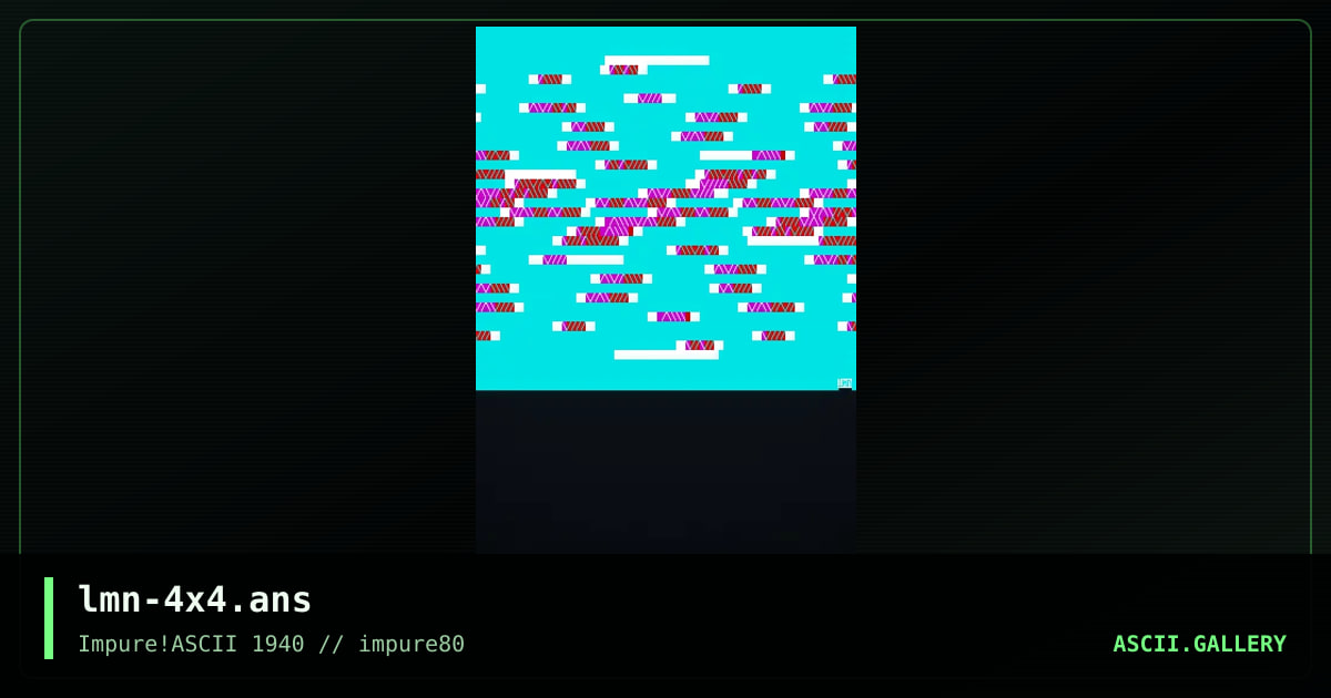 lmn-4x4.ans, by lavaramano, 2021