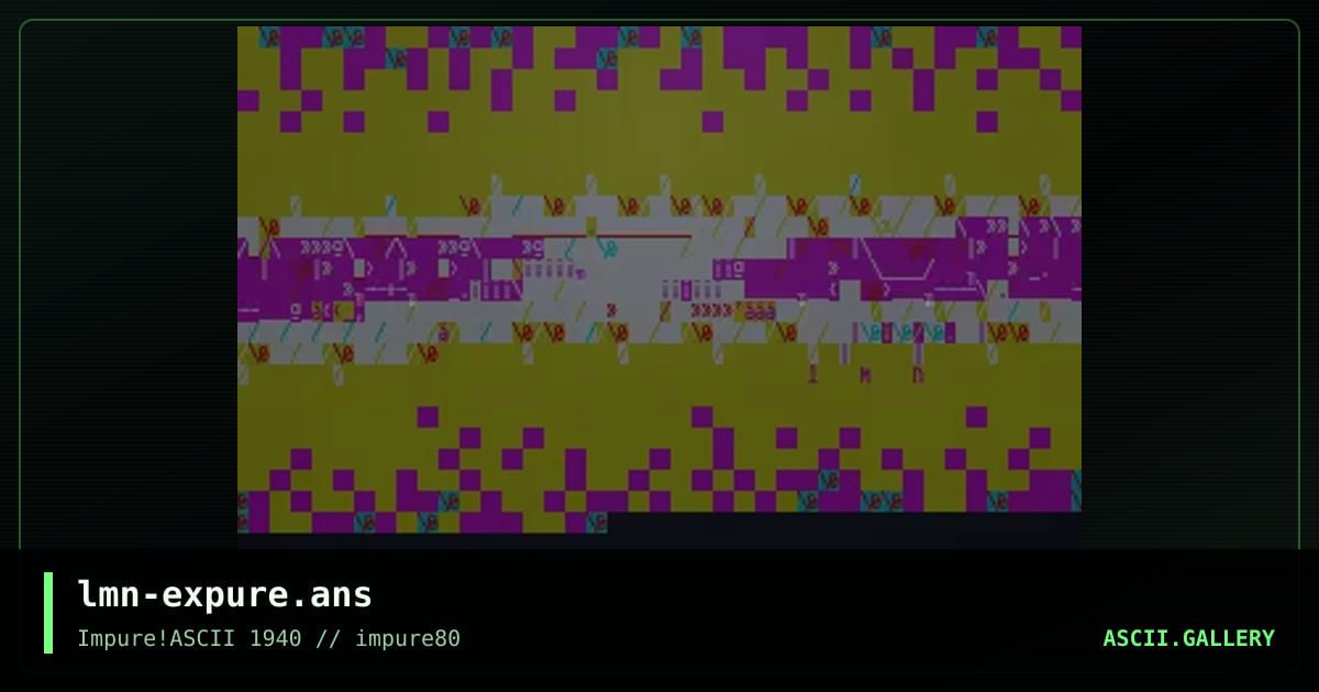 expure, by lavaramano, 2021