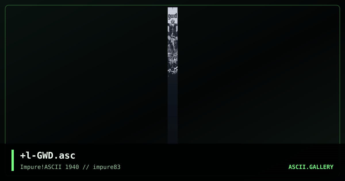 +l-GWD.asc, by 2o, 2022