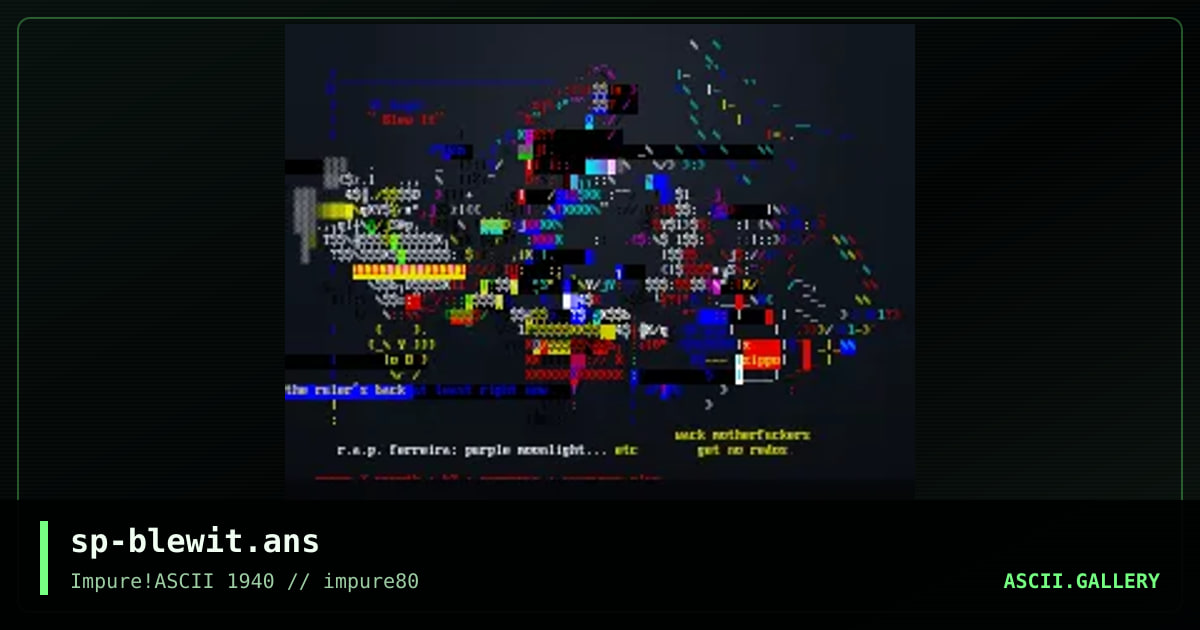 blew it, by spinsane, 2021