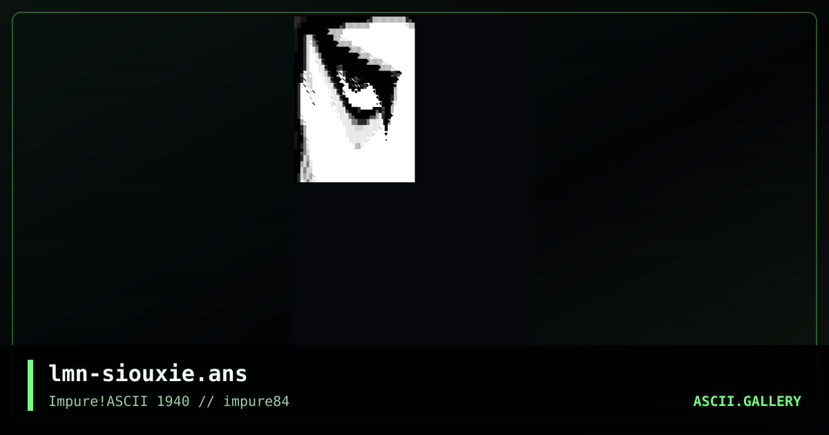 lmn-siouxie.ans, by lavaramano, 2023
