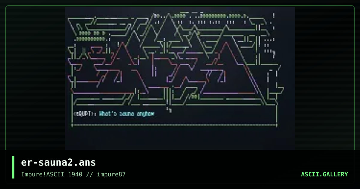 er-sauna2.ans, by erupt, 2024