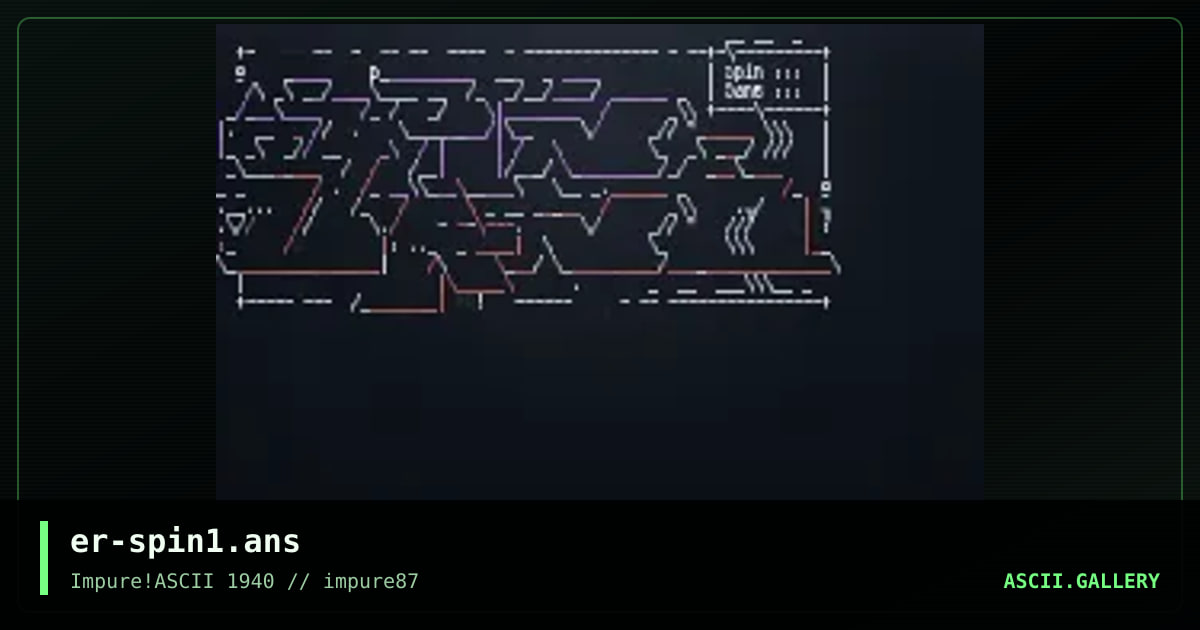 er-spin1.ans, by erupt, 2024