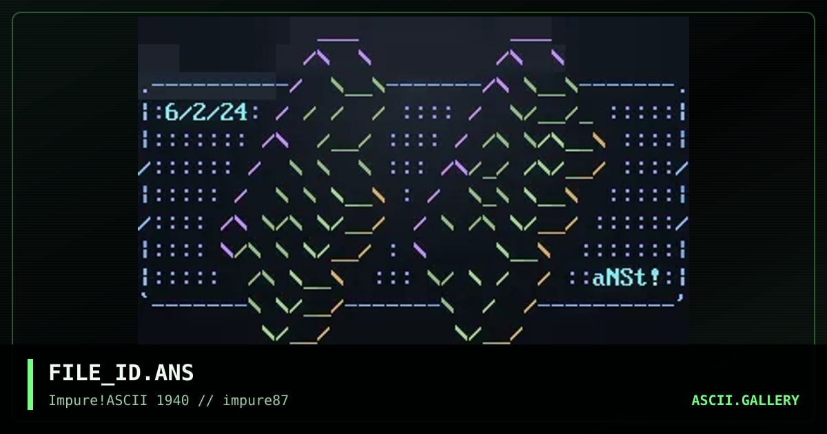 FILE_ID.ANS, by anachronist, 2024