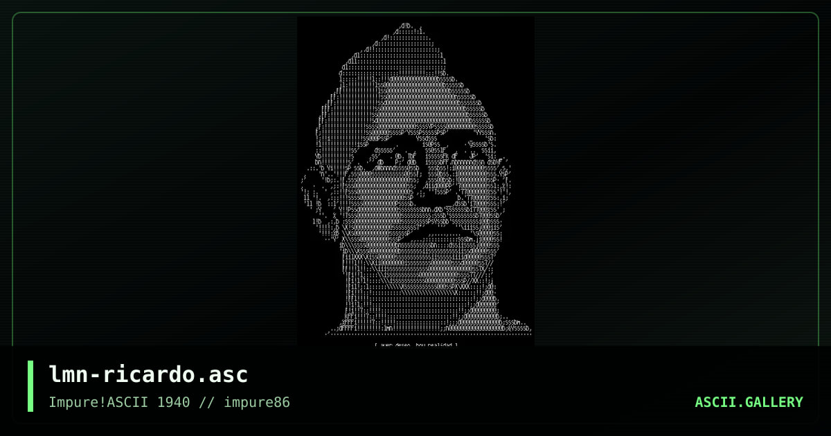ricardo, by lavaramano, 2024