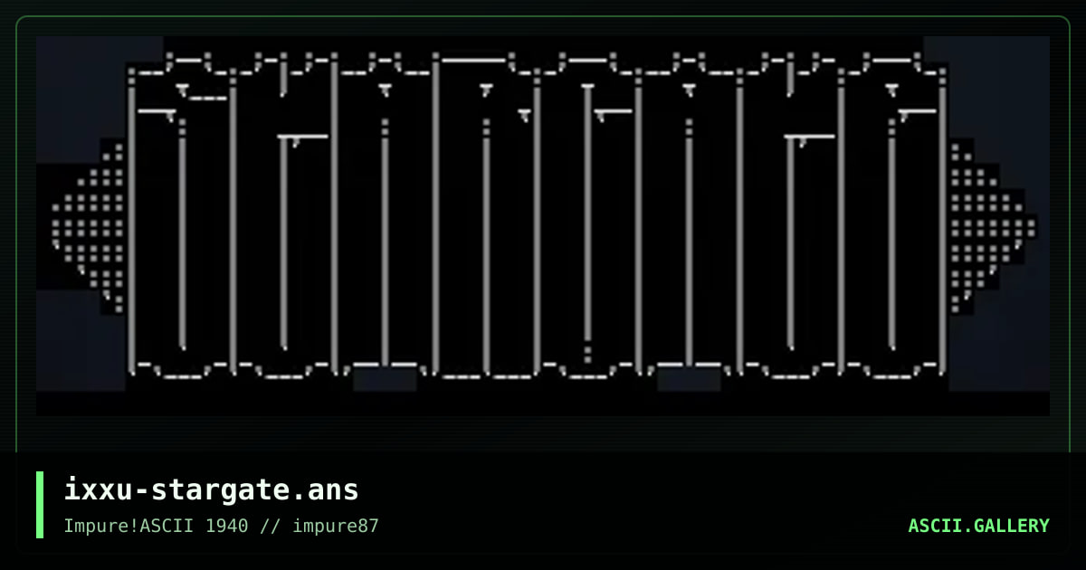 ixxu-stargate.ans, by ixxu, 2024