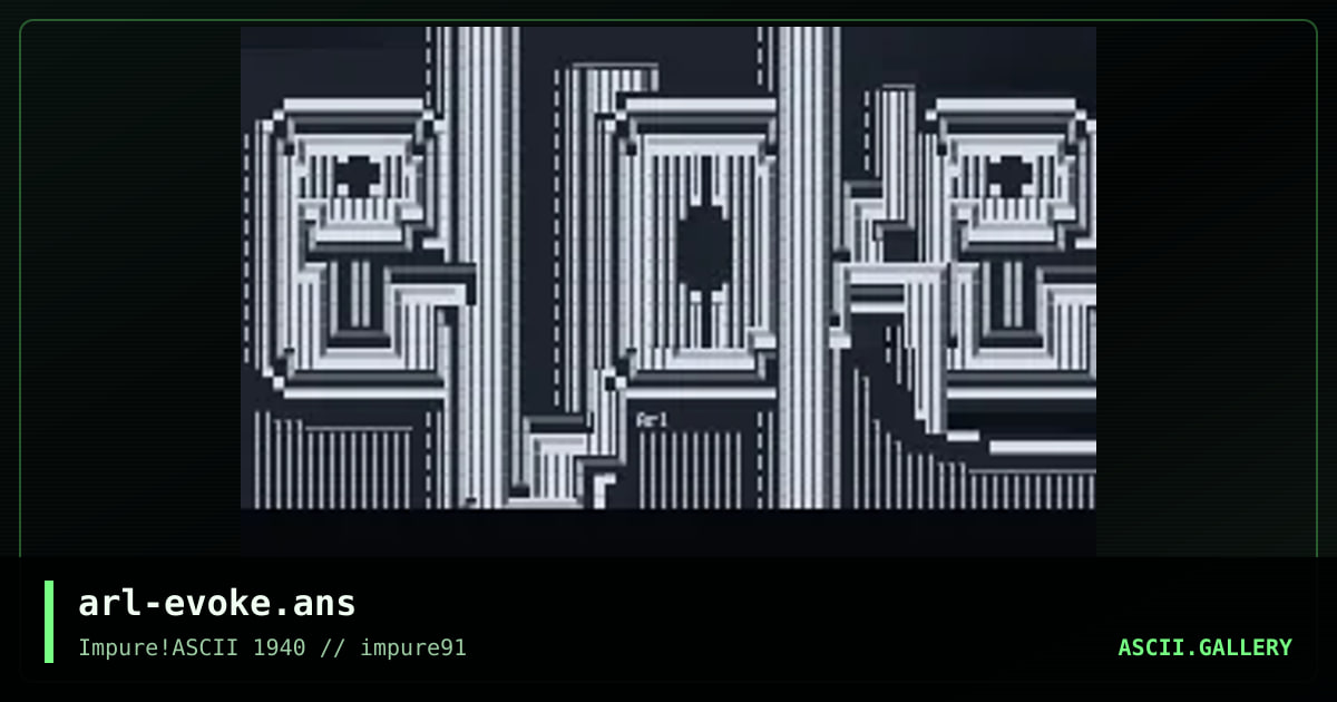Evoke 2025, by arlequin, 2025