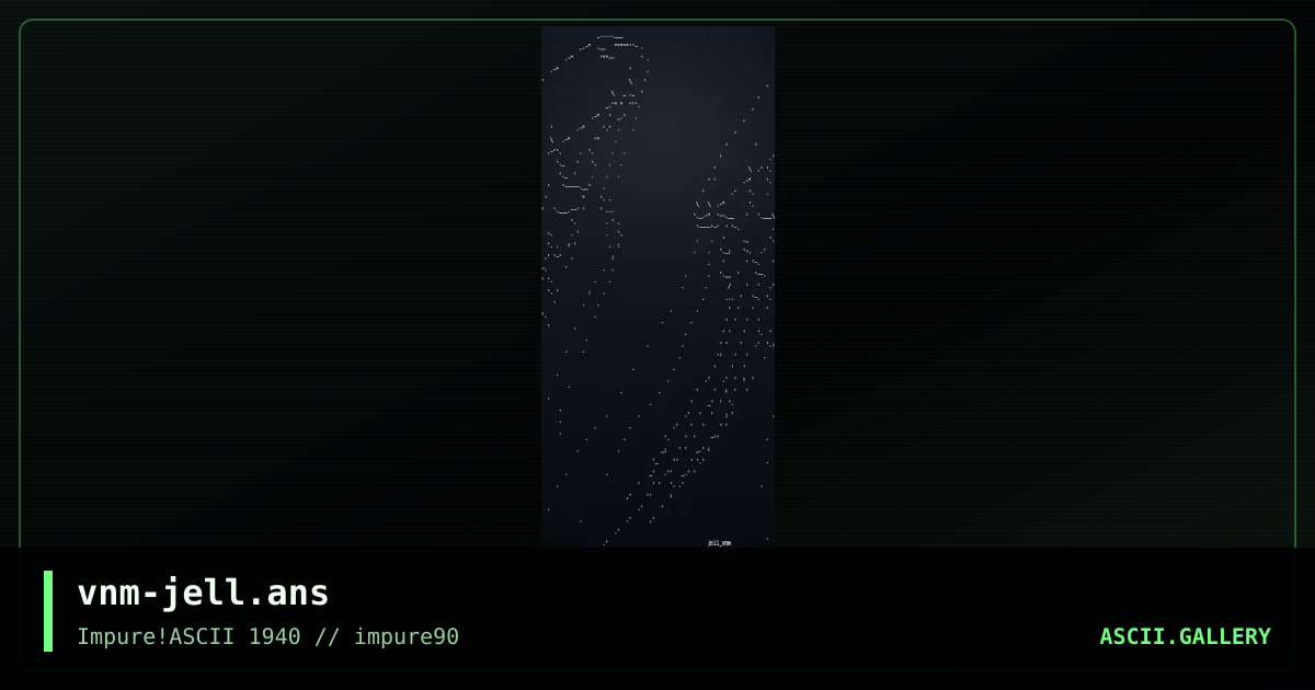 jellyfish, by venam, 2025
