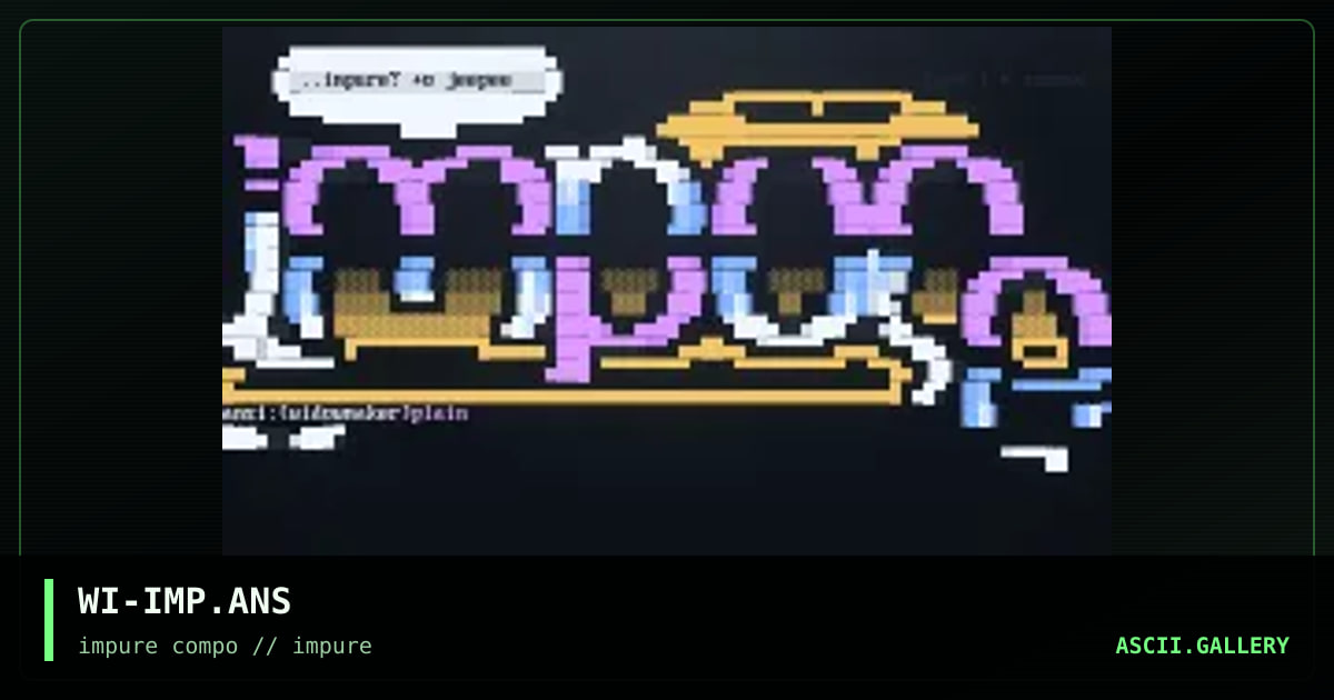 impure, by widowmaker, 1996