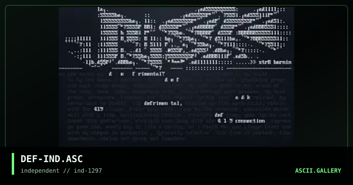 DEF-IND.ASC, by defrimental, 1997