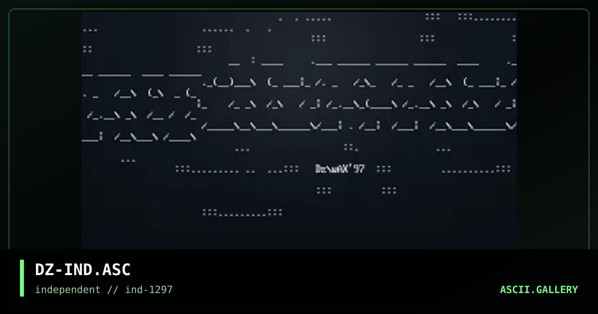 DZ-IND.ASC, by dezibel, 1997