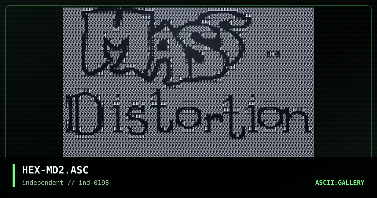 HEX-MD2.ASC, by hex corrupt, 1997
